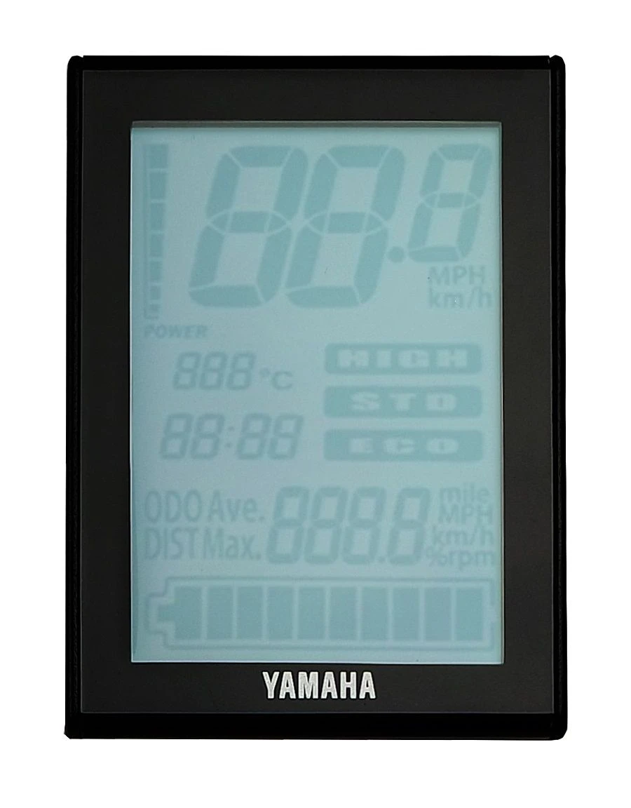 Yamaha EBike - Ecran De Contrôle LCD Pour Vélo électrique (dès 2016) 3 Yamaha EBike - Ecran De Contrôle LCD Pour Vélo électrique (dès 2016)
