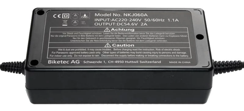 Panasonic - Chargeur Standard - 46,8 / 47 / 48 Volt, 8,8 - 12Ah 5 Panasonic - Chargeur Standard - 46,8 / 47 / 48 Volt, 8,8 - 12Ah – Image 3