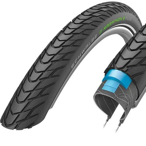 Schwalbe - Pneu Marathon E Plus Pour Vélo électrique 3 Schwalbe - Pneu Marathon E Plus Pour Vélo électrique
