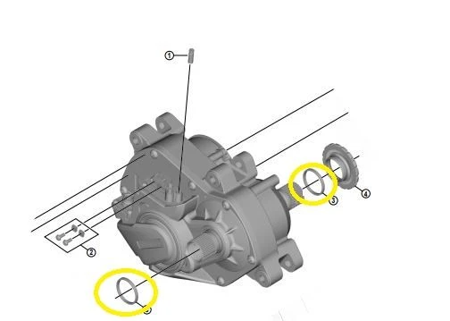 Shimano - Bague D'espacement Pour Axe Moteur E8000 3 Shimano - Bague D'espacement Pour Axe Moteur E8000
